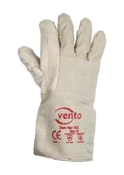 Vento Isıya Dayanıklı Yanmaz Eldiven Beş Parmak Güvenlik ve Dayanıklılık Özellikleri