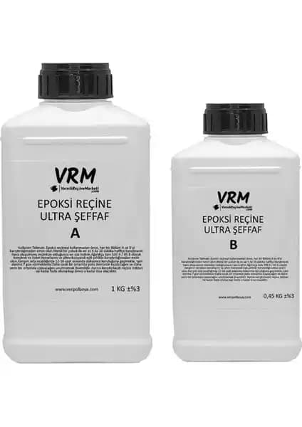 Verpol Ultra Şeffaf Epoksi Reçine: Yüksek Kalite ve Çok Amaçlı Kullanım Özellikleri