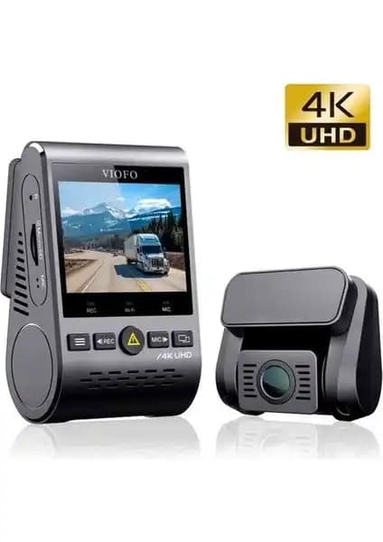 Viofo A129 Pro Duo 4K GPS'li Akıllı Araç Kamerası Yüksek Kalite Güvenlik ve İzleme Çözümü