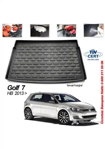 Volkswagen Golf 7 HB İçin Dayanıklı Bagaj Havuzu Paspası ve Özellikleri