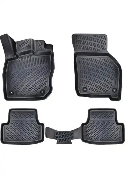 Volkswagen Golf 8 İçin Özel 3D Havuzlu Paspaslar Güvenlik ve Estetik Birlikte