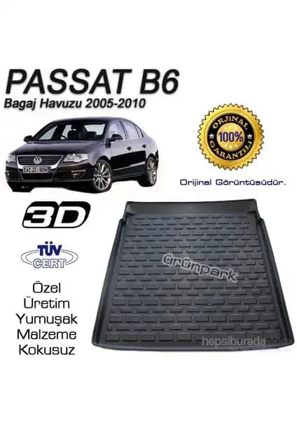 Volkswagen Passat B6 için dayanıklı ve estetik bagaj havuzu seçeneği
