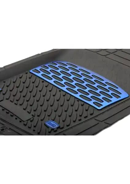 Volkswagen Polo 2021 İçin 3D Havuzlu Kromaj Detaylı Universal Paspaslar