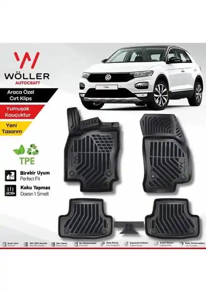 Volkswagen T Roc için Wöller Paspaslar: Estetik ve Koruma Odaklı Çözüm