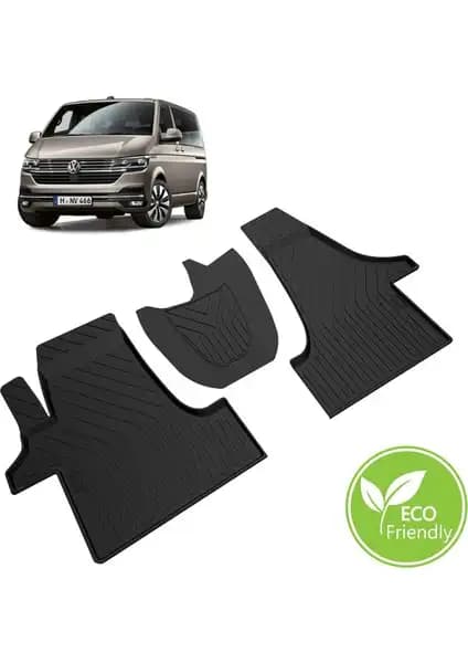 Volkswagen Transporter T5 T6 T7 İç Koruma Havuzlu Paspasları Yüksek Dayanıklılık ve Kolay Temizlik İçin