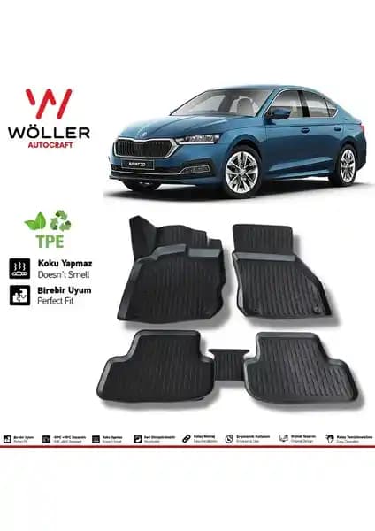Wöller Skoda Octavia 2021 ve Sonrası İçin 3D Havuzlu Paspas Ürün İncelemesi