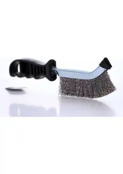 Worldforce Plastik Saplı Profesyonel Çelik Tel Fırça Endüstriyel Temizlik ve Bakım İçin