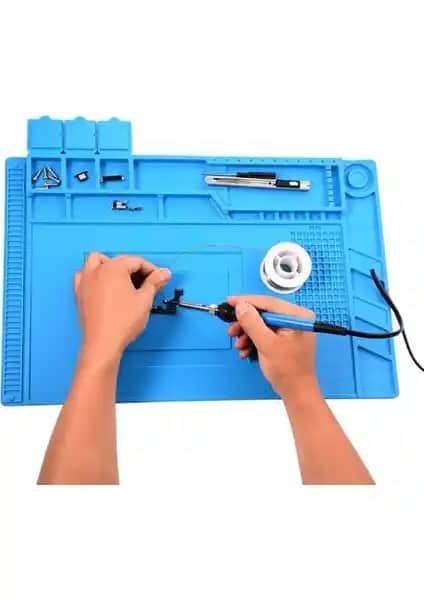 Wozlo S160 Büyük Telefon Tamir Pedi: Isıya Dayanıklı, Çok Fonksiyonlu ve Sürdürülebilir Tamir Platformu