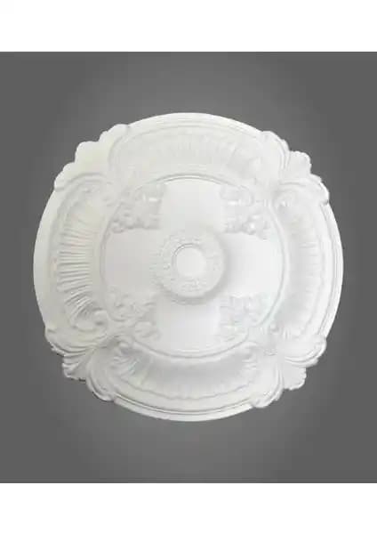 YEDİTEPEOSMANLI Roma Desenli 50 cm Tavan Lamba Göbeği Estetik ve Dayanıklı İç Mekan Dekoru