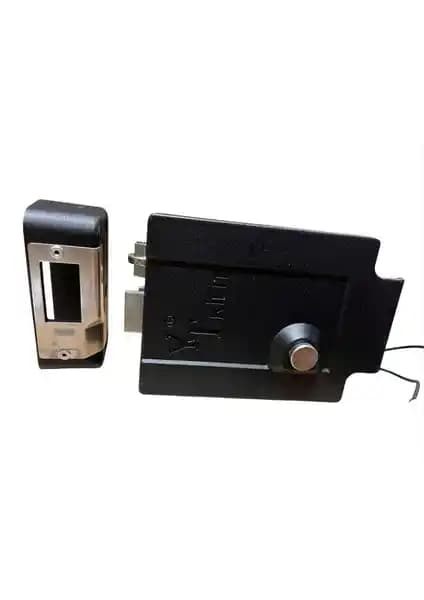 Yüksek Güvenlik ve Modern Tasarıma Sahip Elektrikli Kapı Otomatiği Siyah