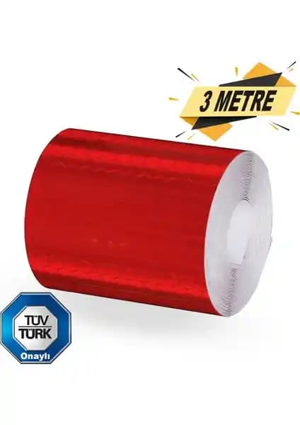 Yüksek Performanslı Reflektörlü Fosforlu Şerit Bant Güvenlik ve Dayanıklılık Sağlar