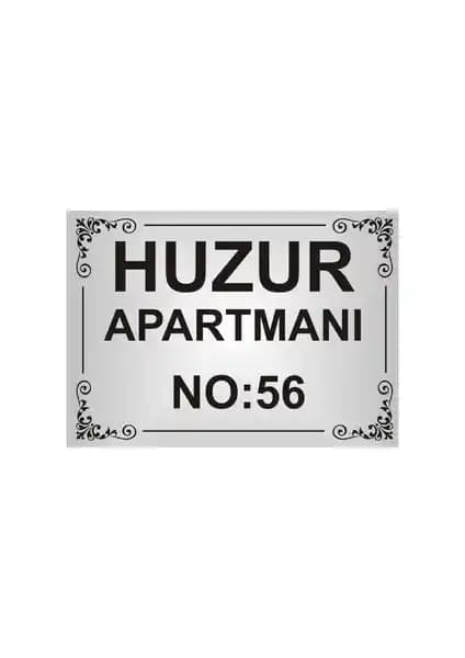 Yüksel Apartman İsim Tabelası: Modern, Dayanıklı ve Özelleştirilebilir Tasarım