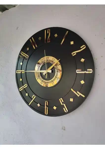 AA Shop Siyah Renk Gold Sayılı Duvar Saati ve Carven Duvar Saati Karşılaştırması