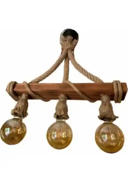 Ahşap ve Rustik Tarzda Halatlı Avize Karşılaştırması: Malzeme, Tasarım ve Kullanıcı Yorumları