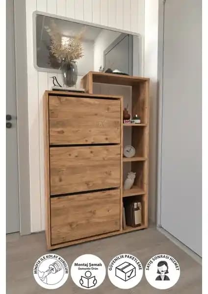 Bofigo LEGO ve Monte Sehpa Cube Ayakkabılık Karşılaştırması