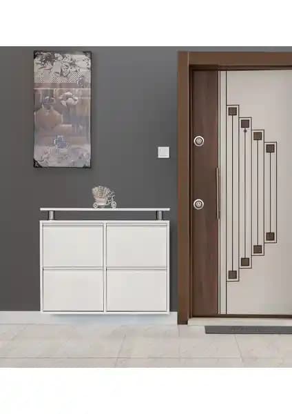 Kaser Beyaz 2+2 ve EVDEMO Kilitli Metal Ayakkabılık Modellerinin Detaylı Karşılaştırması