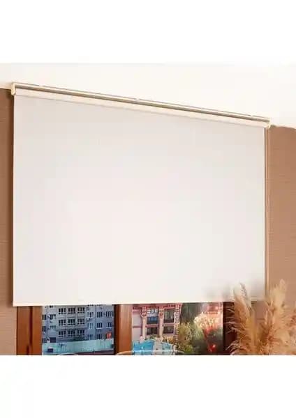 Kidmex Keten Ekru ve Story Düz Gri Stor Perde Karşılaştırması