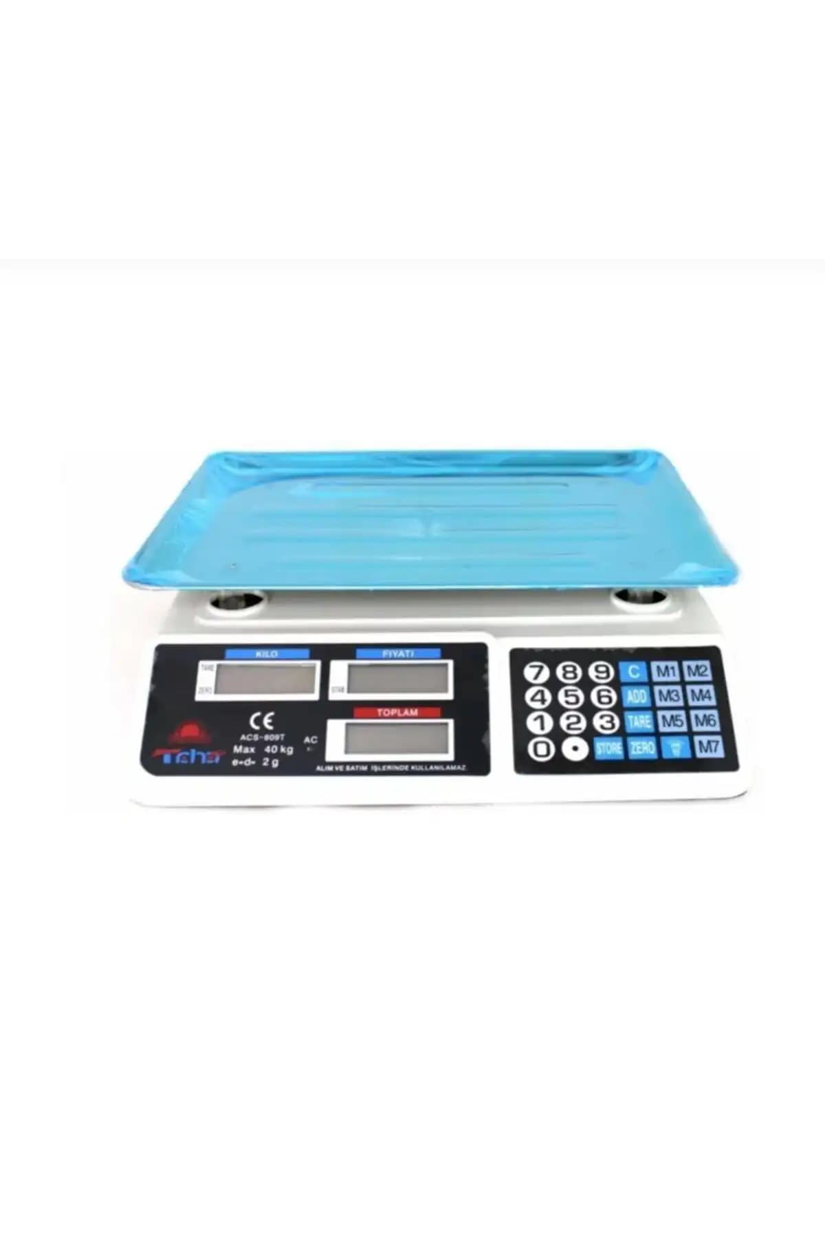 Bakkal ve manavlar için 40 kg kapasiteli elektronik tartıların karşılaştırması 2