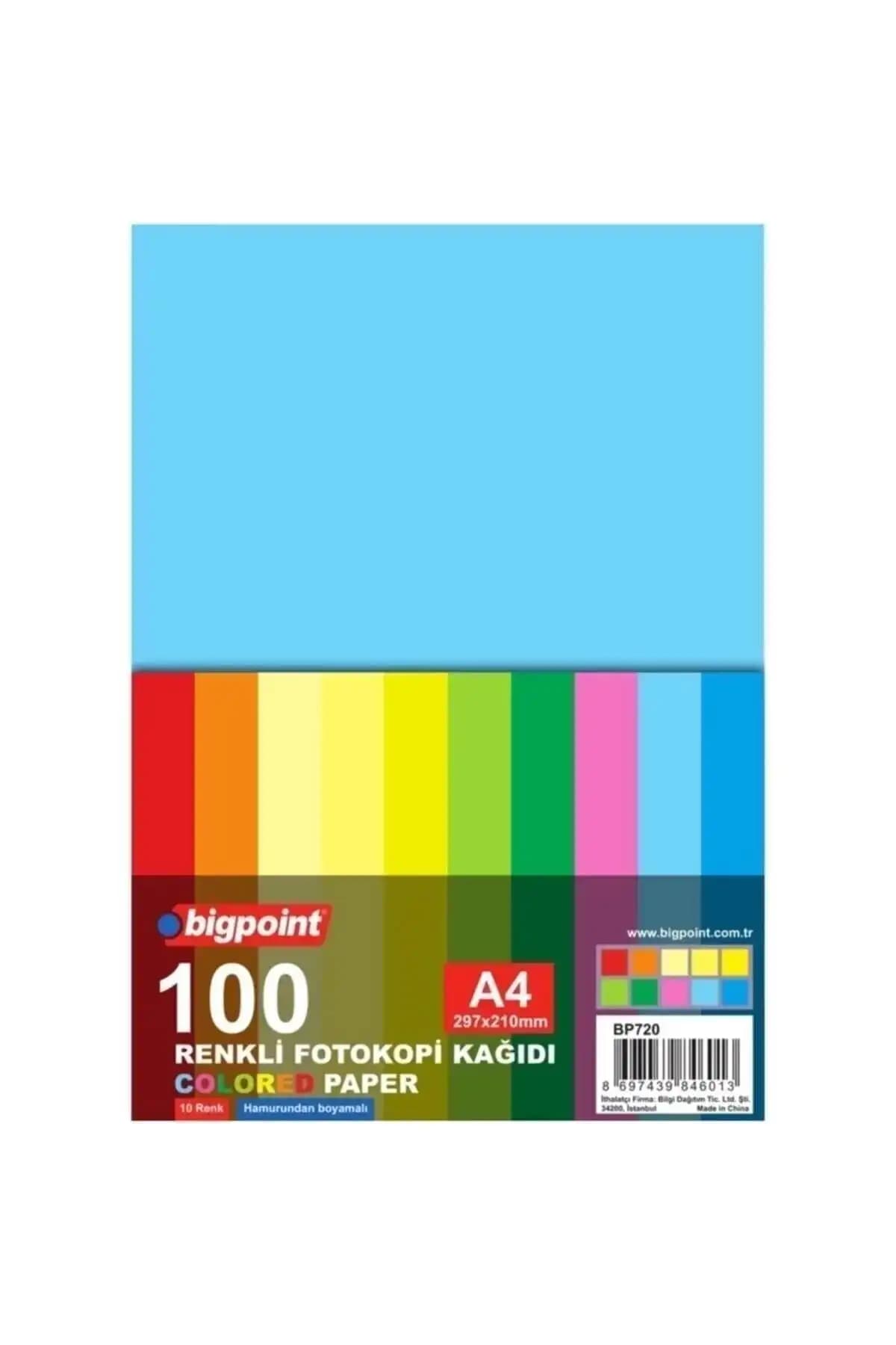 Bigpoint Renkli Fotokopi Kağıdı ve Saraynot A4 Kağıt Karşılaştırması 1