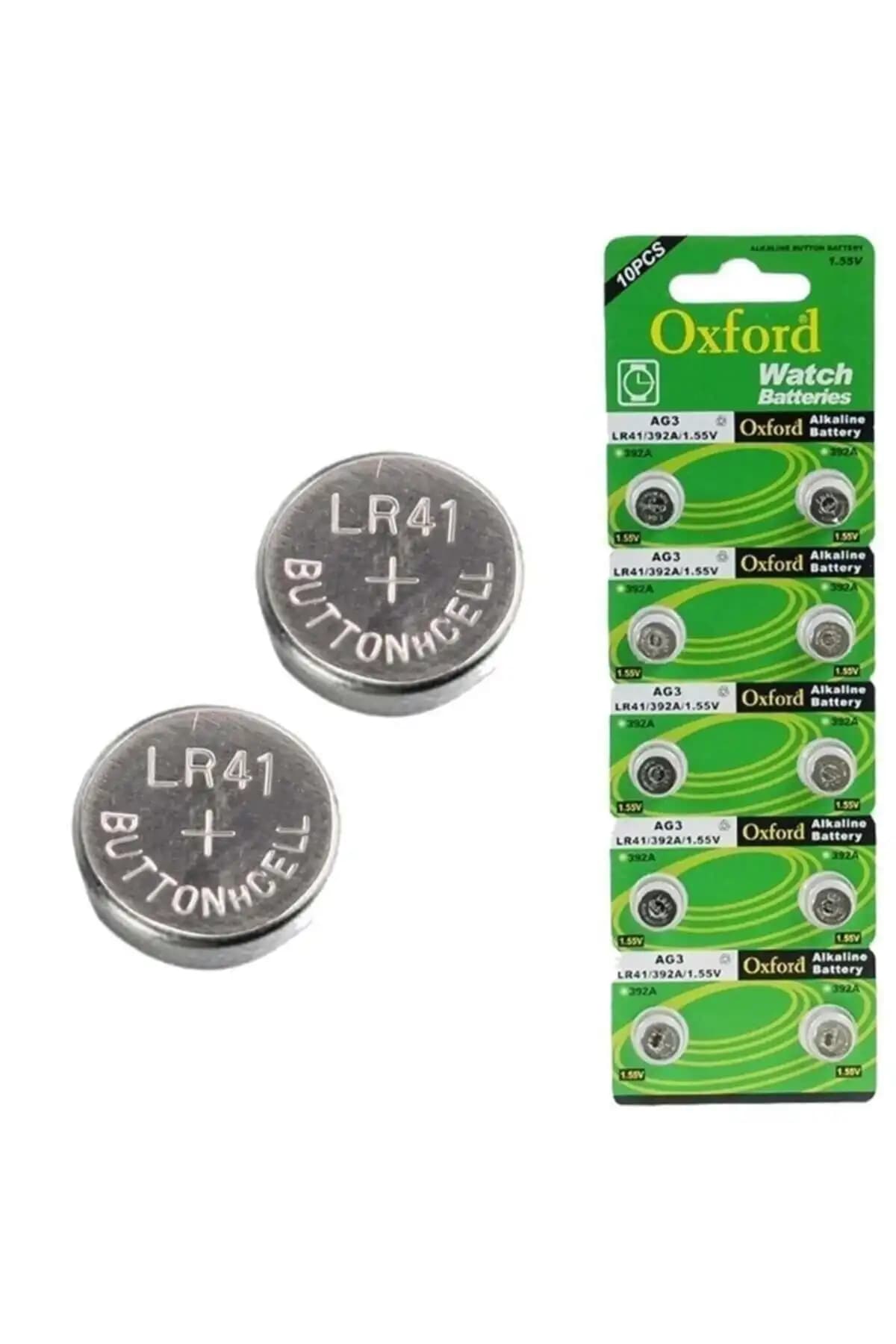 Oxford Ag3 LR41/392A ve TIANQIU Ag3 LR41/392 Pil Karşılaştırması ve Kullanım İpuçları 1