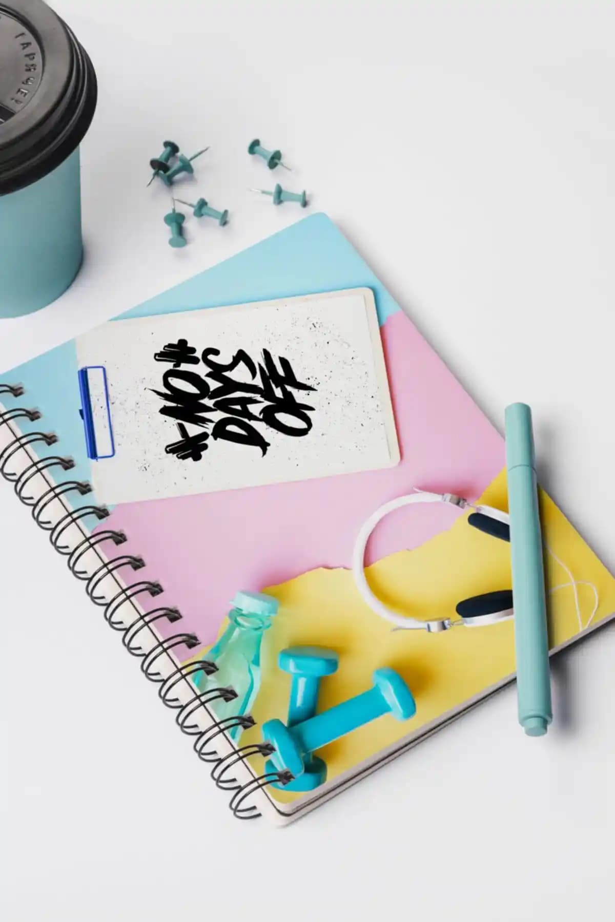 Apeirona Limitless Art Diyet ve Egzersiz Takip Defteri: Şık ve Dayanıklı Günlük Planlama Aracı