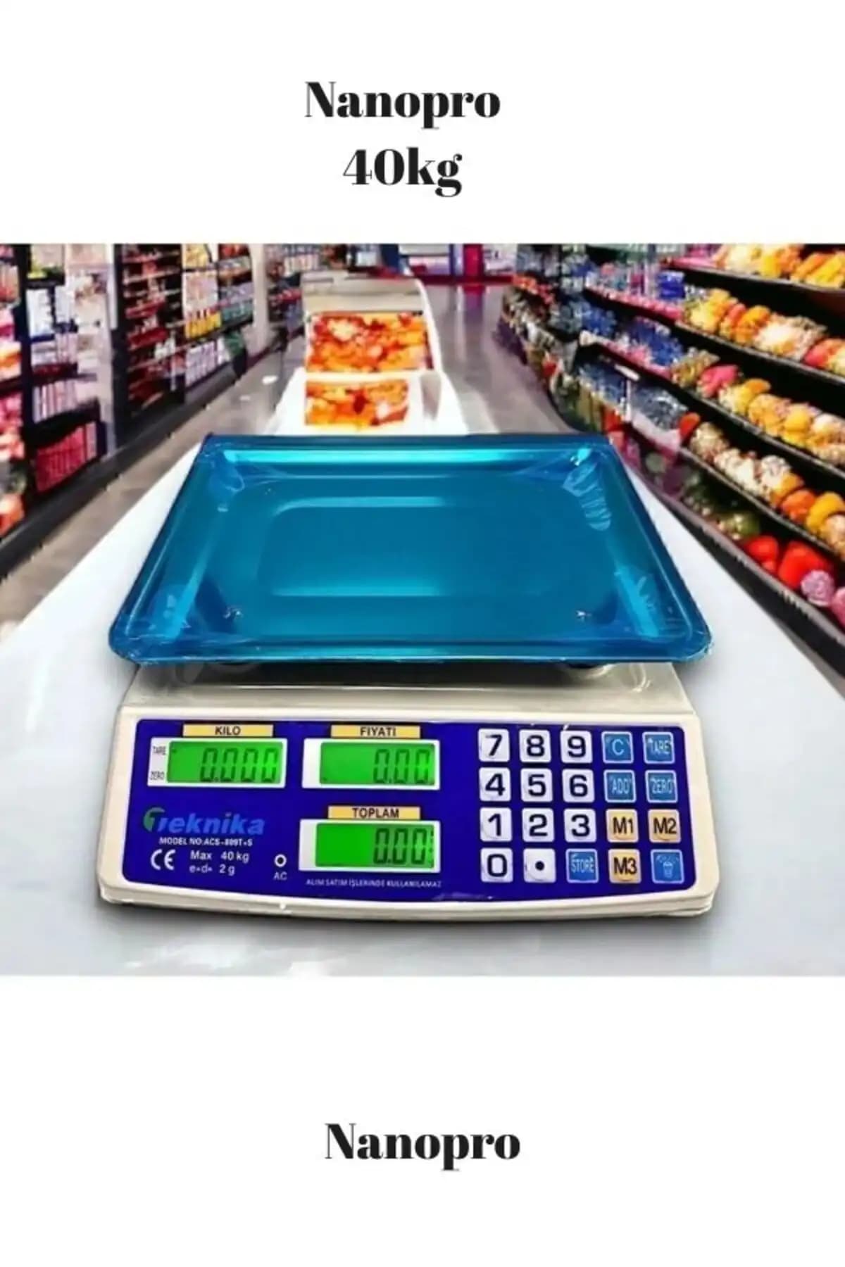 Atom Elektronik ve Merkez Ticaret 40 Kg Şarjlı Terazi Karşılaştırması 1
