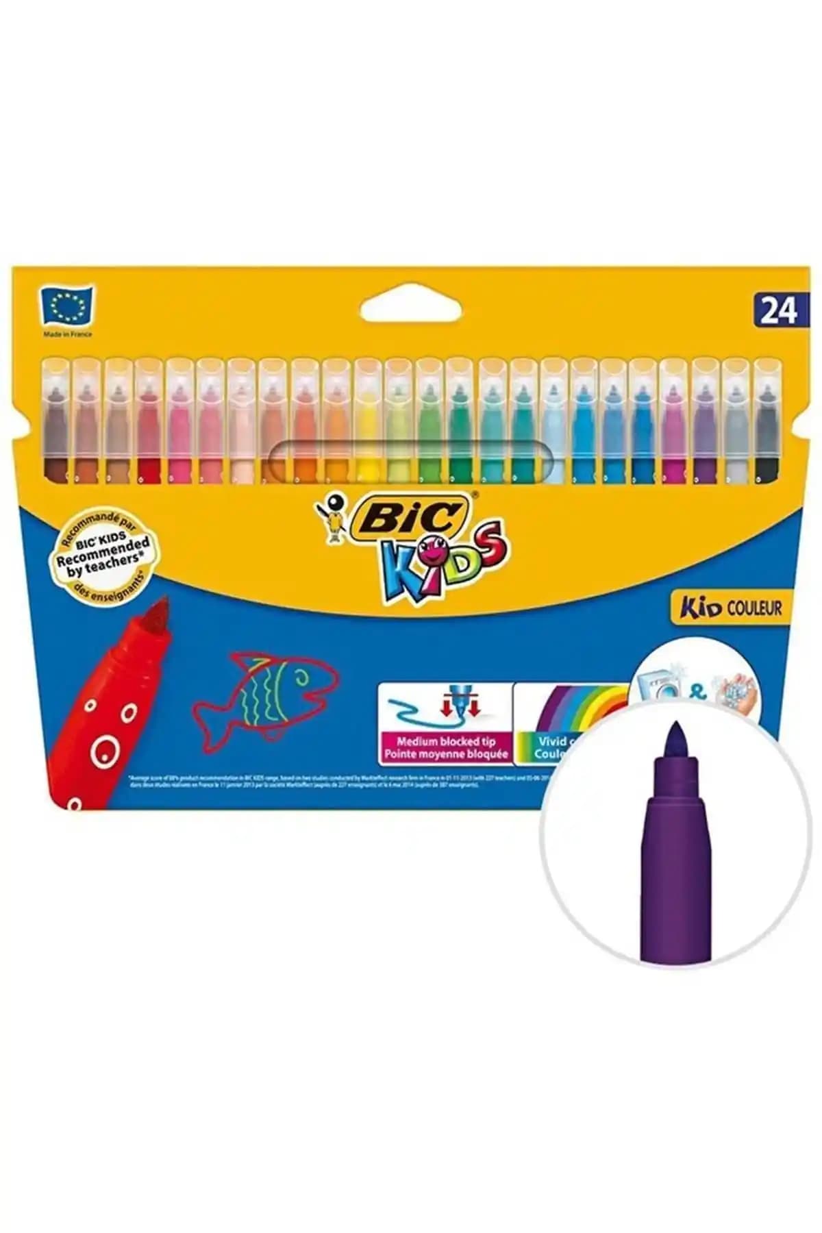 Bic Bıc Kids ve Bic Intensity Keçeli Boya Kalemlerinin Detaylı Karşılaştırması