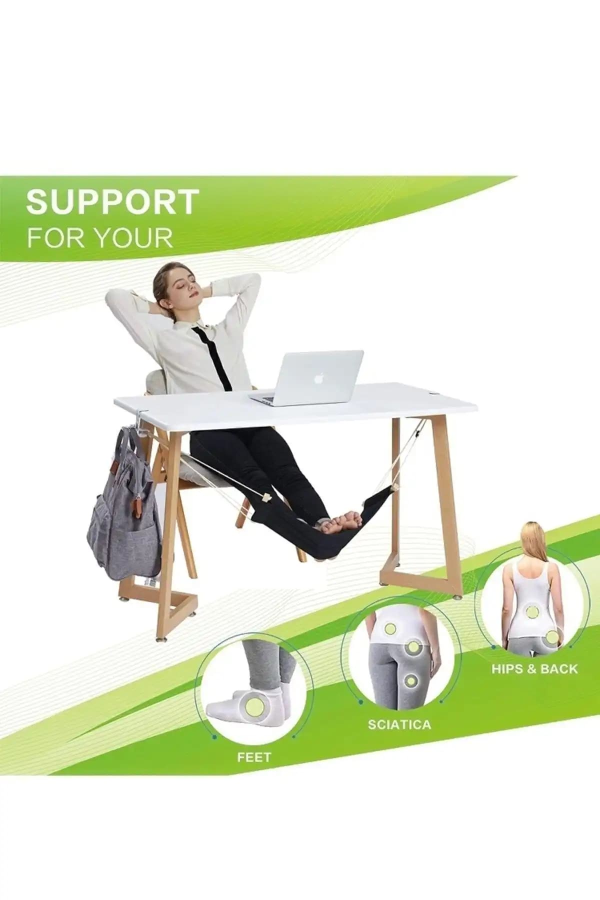 CanBy Masa Altı Ayak Hamağı: Ergonomik ve Çok Yönlü Ofis Destek Ürünü
