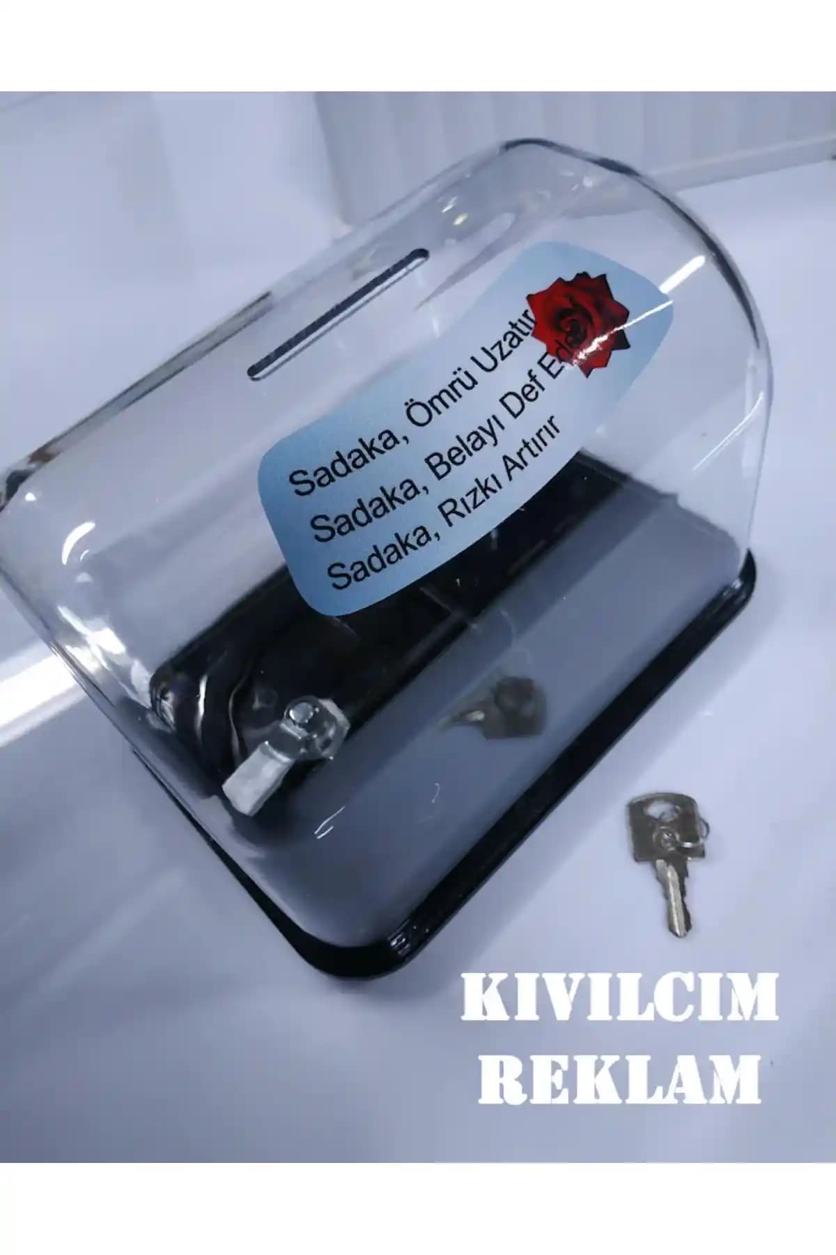 Dayanıklı ve Güvenli Bağış Sadaka Kutusu 17x17 cm Şık Tasarım ve Güvenlik Özellikleriyle