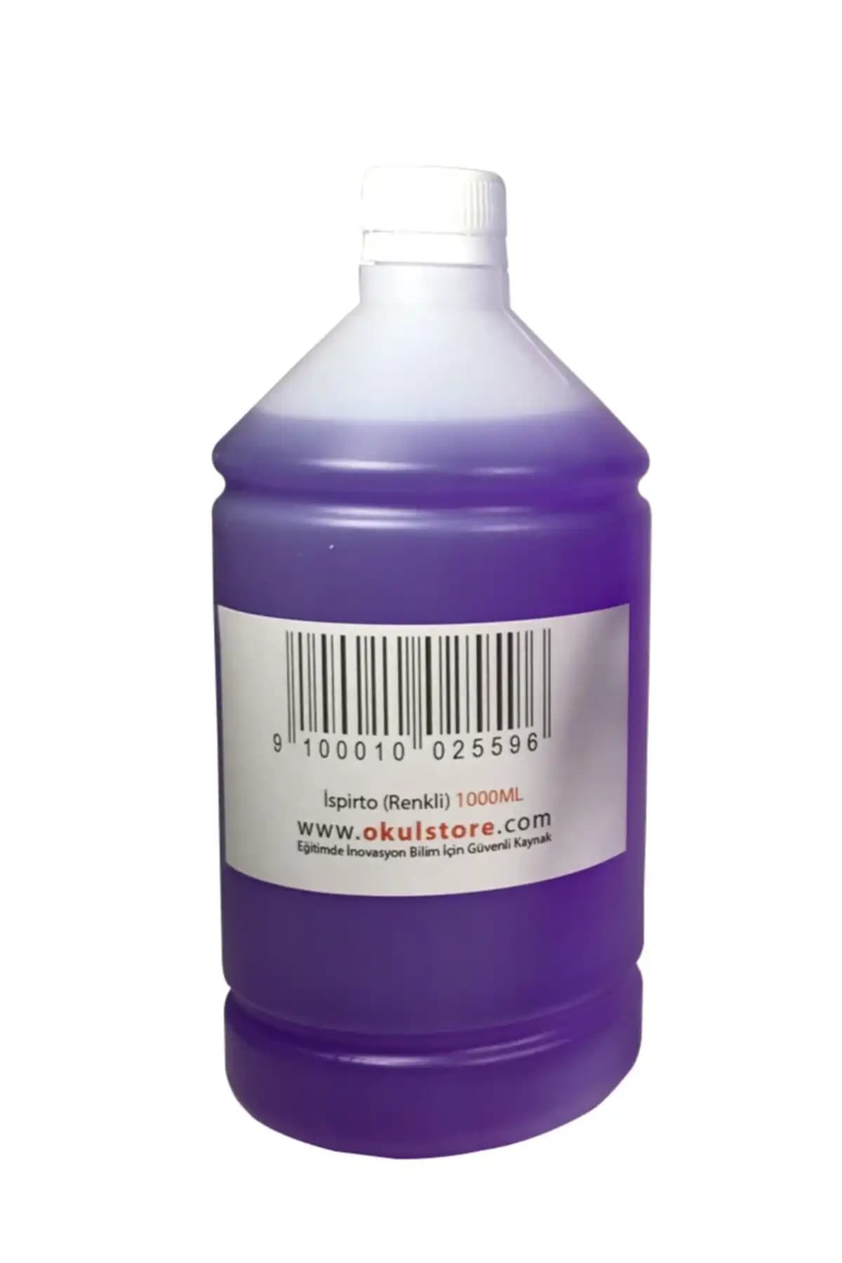 Genel Markalar Renkli İspirto 1000 ml - Güvenli ve Çok Yönlü Kullanım İçin Uygun