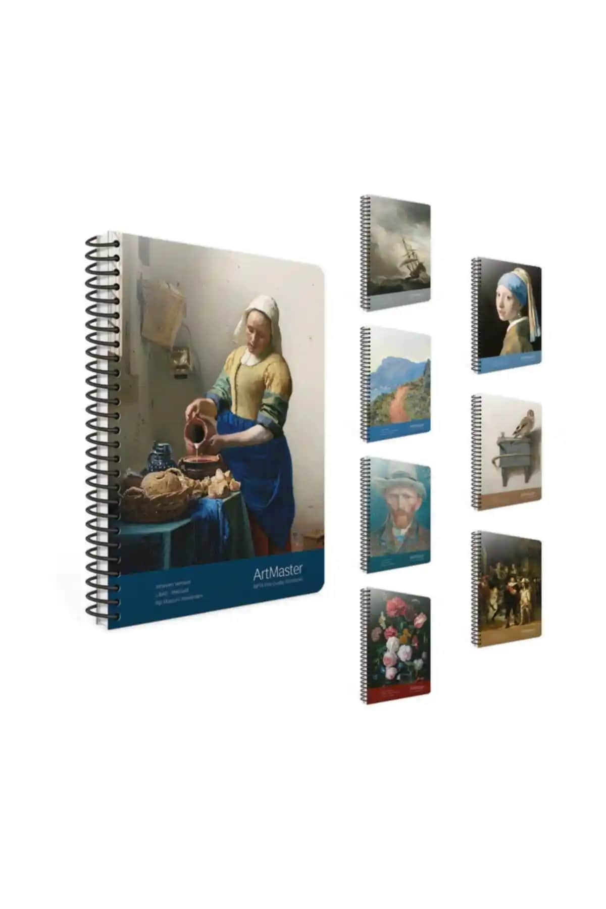 Gıpta Art Master 100 Yaprak Kareli Desenli Defter: Şık ve Dayanıklı Not Tutma Aracı