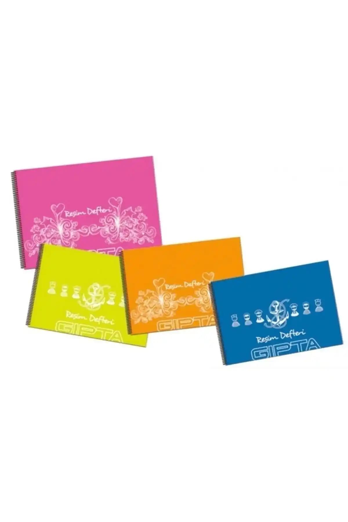 Gıpta Eco Spiralli Resim Defteri: Dayanıklı ve Çok Yönlü Sanat ve Eğitim Malzemesi