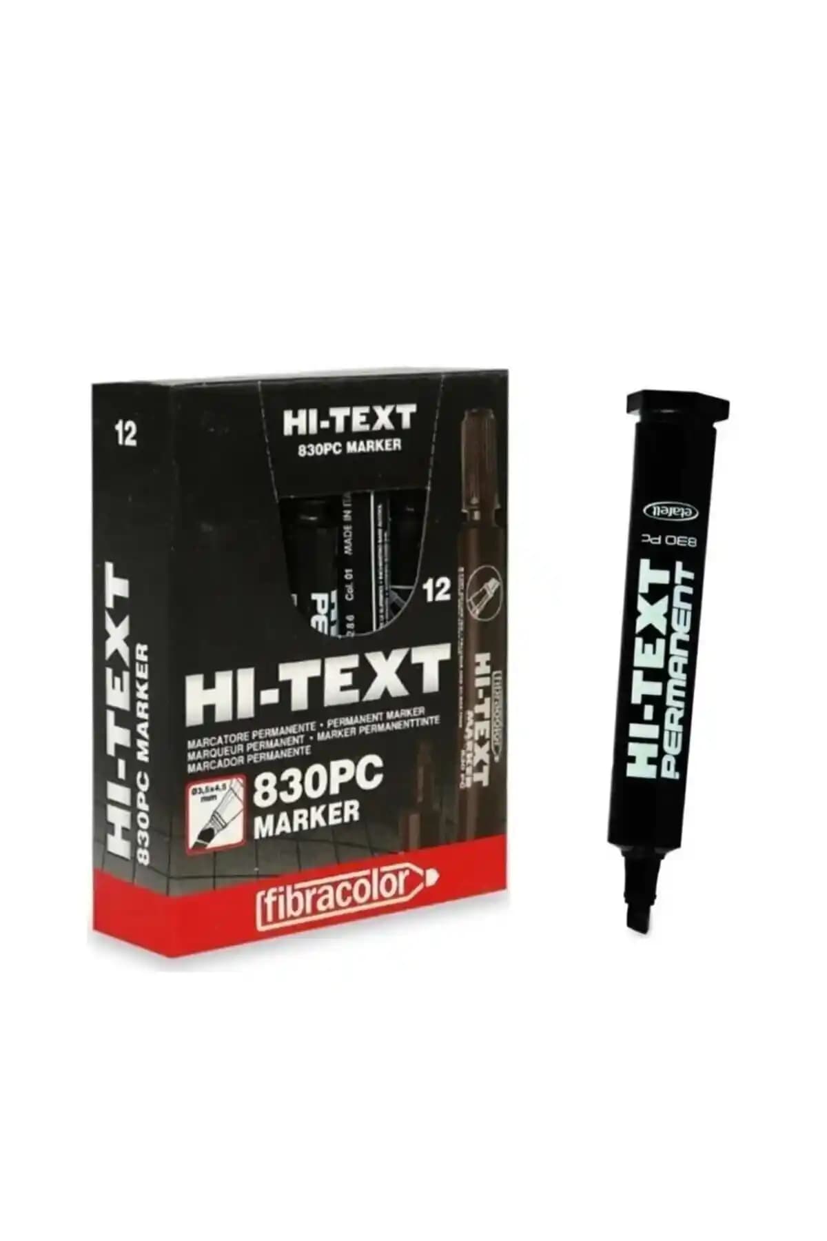 Hi-Text Marker Beyaz Tahta ve Koli Kalemi 830 Adetlik Paket ile Çok Amaçlı Kullanım