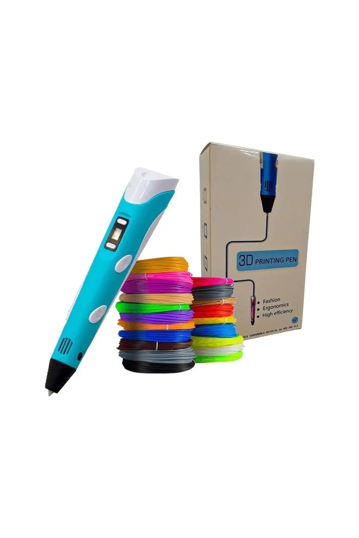 LidyaAVM Üç Boyutlu Yazıcı 3D Kalem Pen Printer: Yaratıcı Tasarımlar İçin Pratik Çözüm