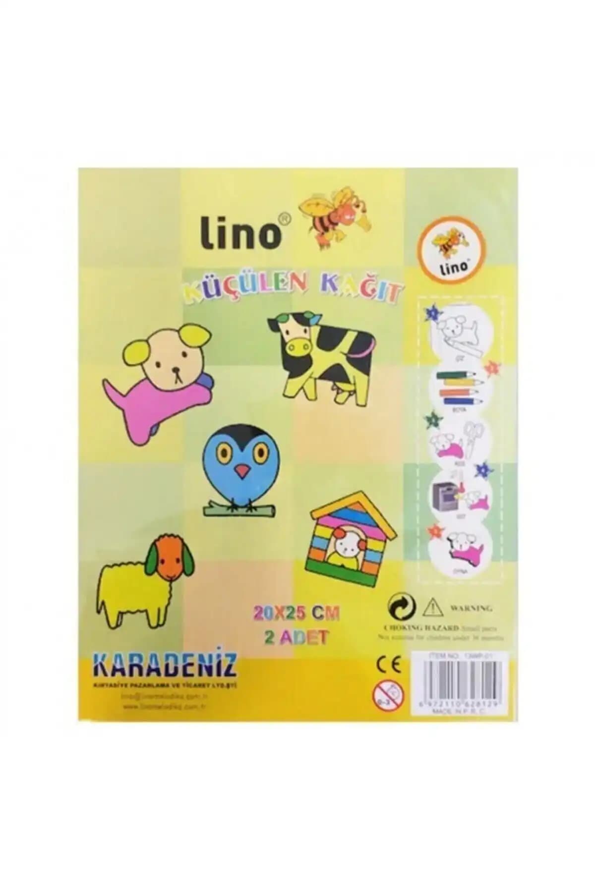 Lino Küçülen Kağıt 20x25 cm Pratik Temizlik Çözümü ve Kullanım Avantajları