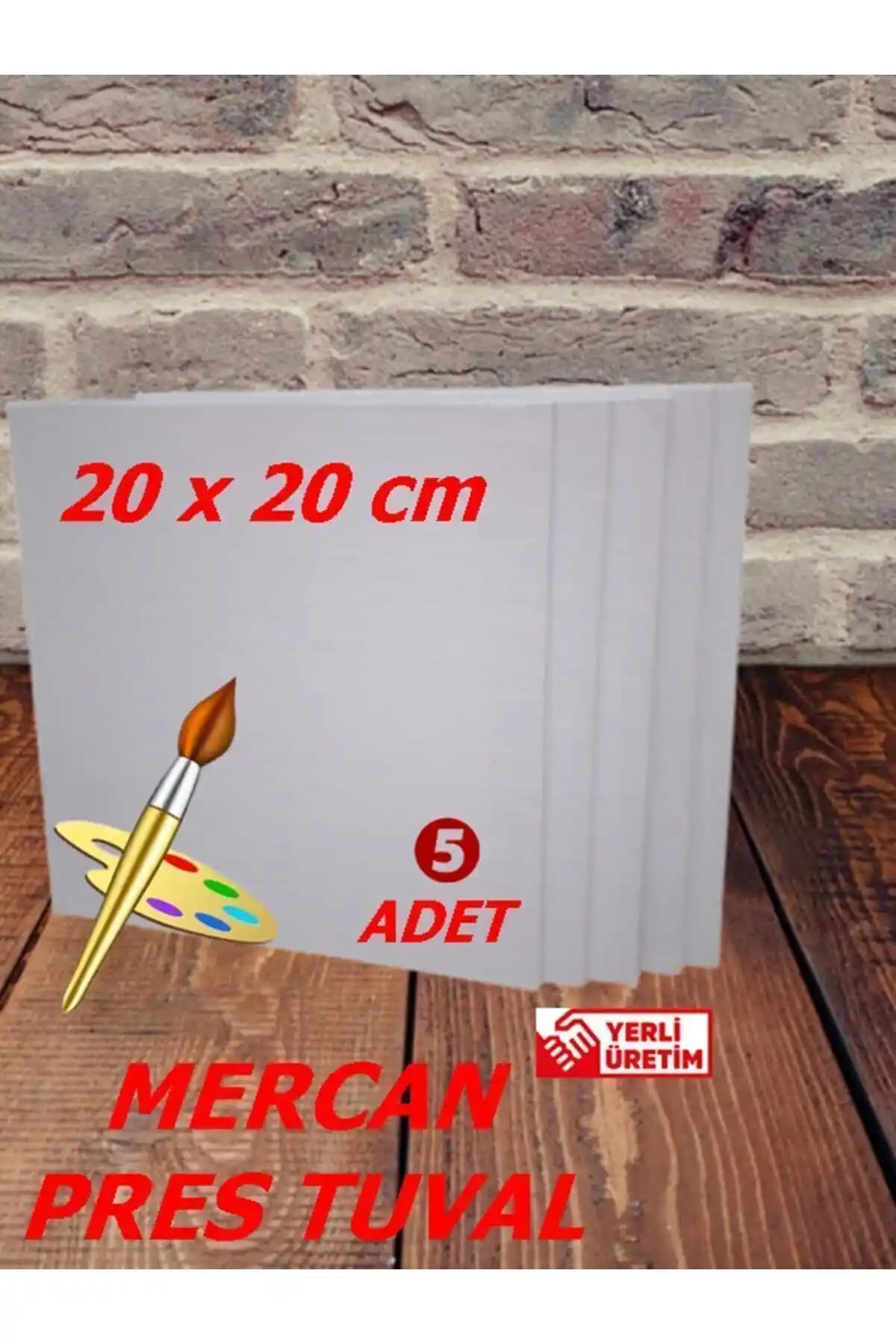 Mercan Tuval Karşılaştırması: 20x20 cm ve 10,5x14 cm Pres Tuvallerin Özellikleri ve Kullanım Alanları