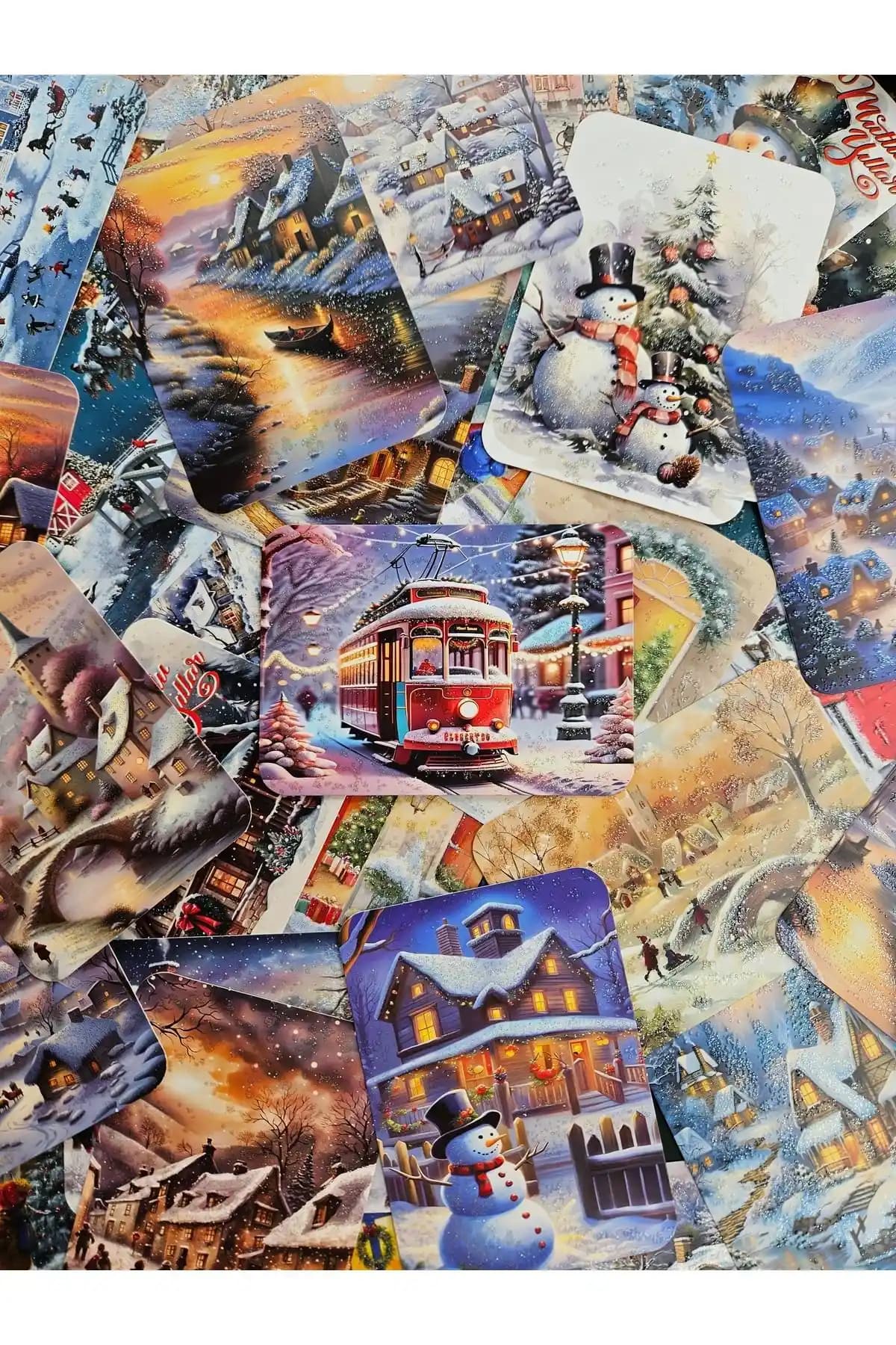 Mia Pera Yılbaşı Kartpostal Setleri Karşılaştırması: 100'lü ve 9'lu Seçenekler Analizi