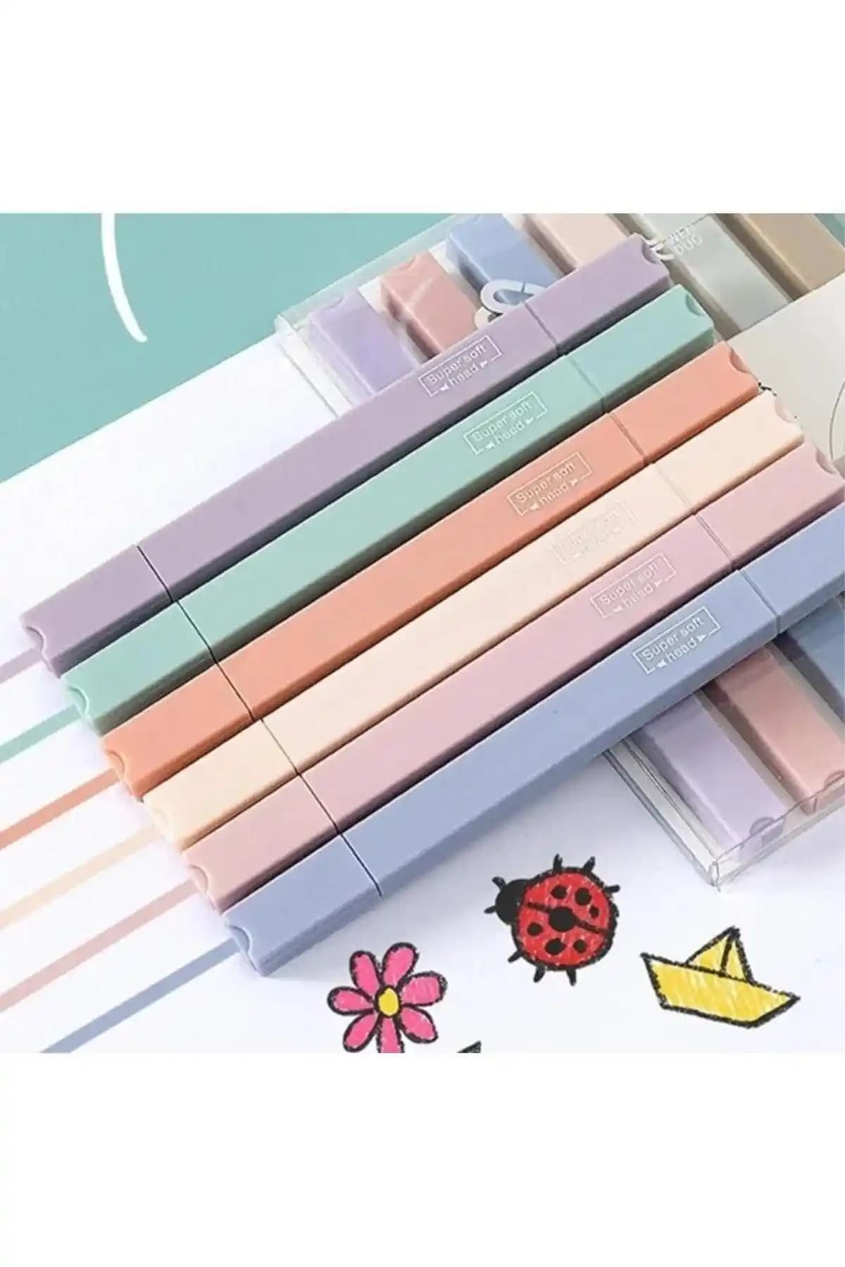 NaSaDAN Supersoft ve Ultra Soft Pastel Fosforlu Kalemler Karşılaştırması