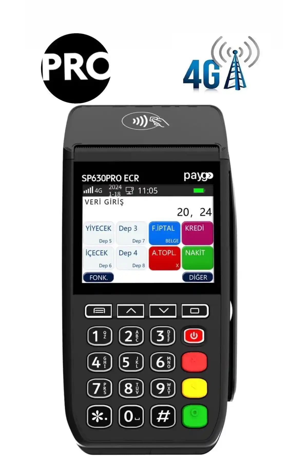Paygo Sp630 Pro ve Genel Markalar Sp630 Pro 4g Mobil POS Yazarkasa Karşılaştırması