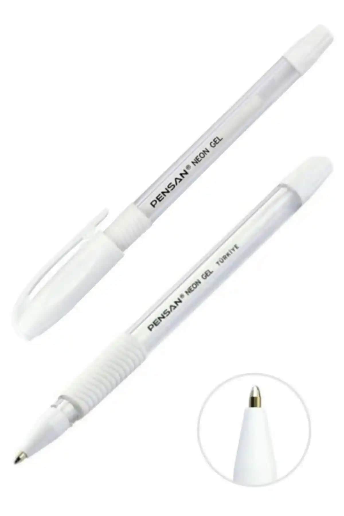 Pensan Beyaz Neon Jel Kalem 1.0 mm: Yüksek Kalite ve Estetikle Günlük Kullanım