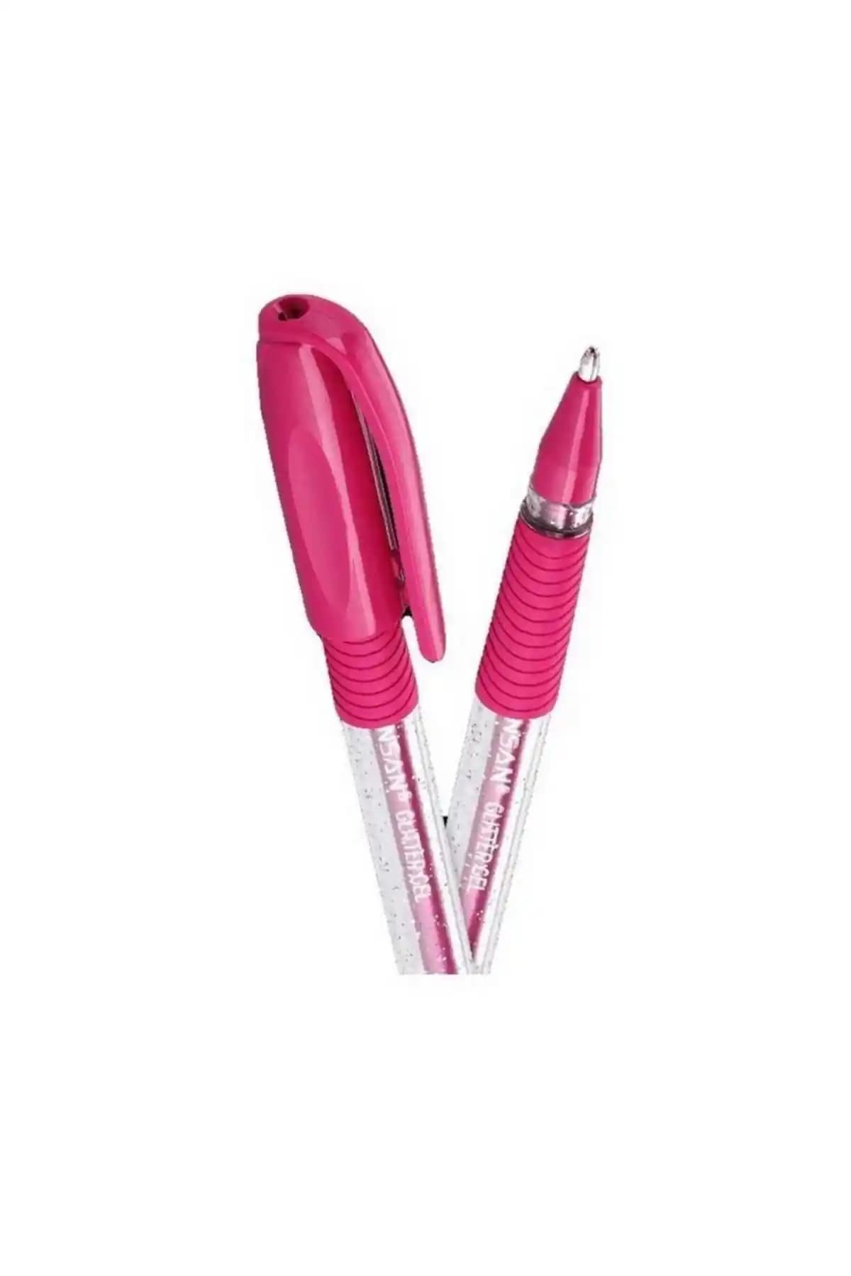 Pensan Glitter Simli Jel Kalem 1.0 Mm Pembe, Yaratıcılığı ve Şıklığı Bir Arada Sunar