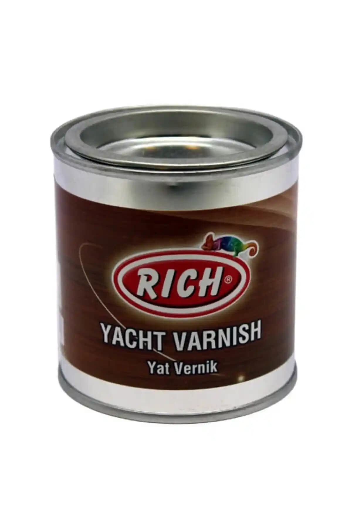 Rich Parlak Yat Verniği 250 cc ile Ahşap ve Yüzeylerde Uzun Ömürlü Koruma