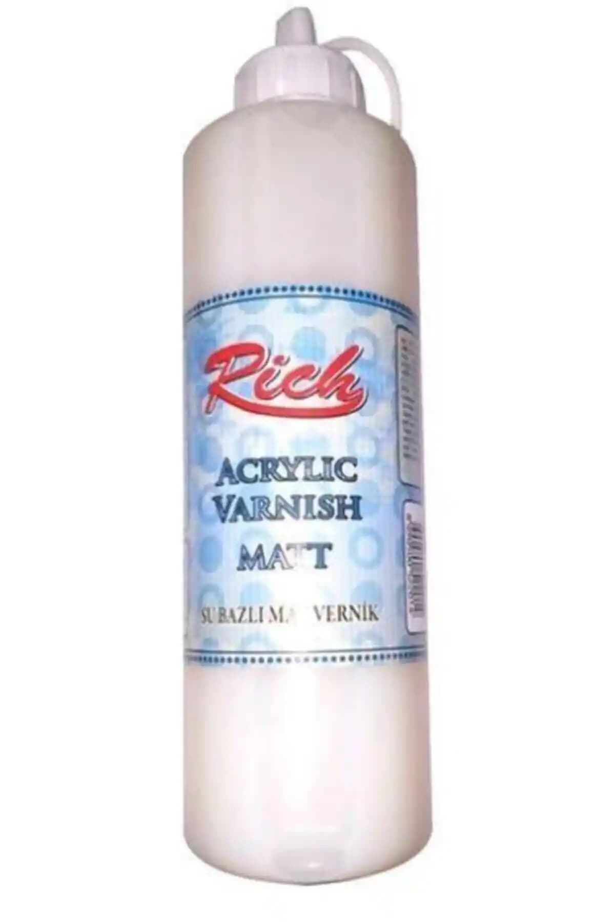 Rich Rıch 2522 Su Bazlı Mat Vernik: Hızlı Kuruma ve Çevre Dostu Ahşap Kaplama Ürünü