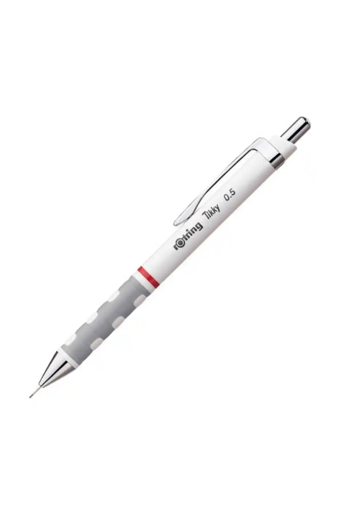 Rotring Tikky 0.5mm Mekanik Kurşun Kalem Beyaz – Dayanıklı ve Estetik Yazım Aracı