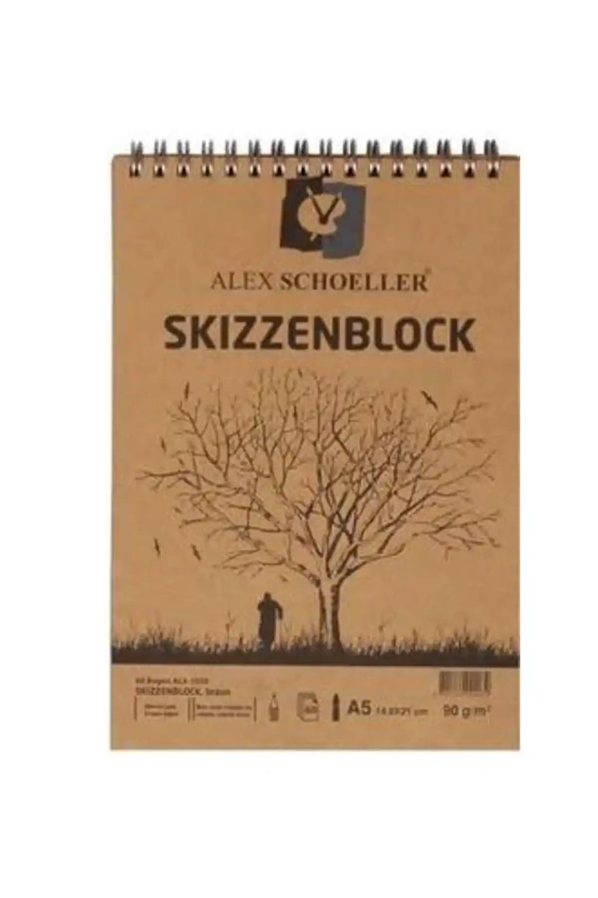Schoellershammer Kraft Eskiz Blok A5 ile Südor Eskiz Defteri Sim Art A5 Karşılaştırması
