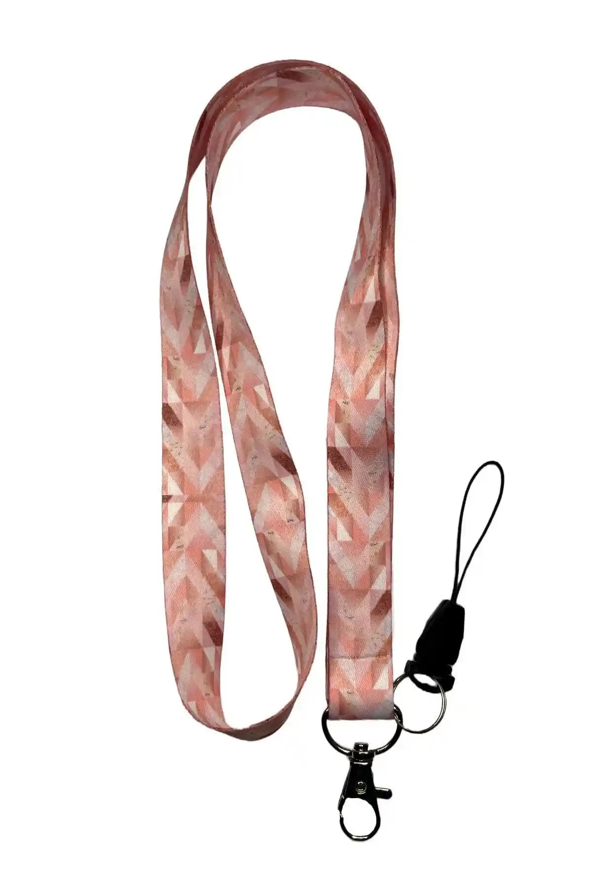 StormiStoretr Pembe Çizgili Boyun İpi Telefon Askısı Şık ve Dayanıklı Tasarım