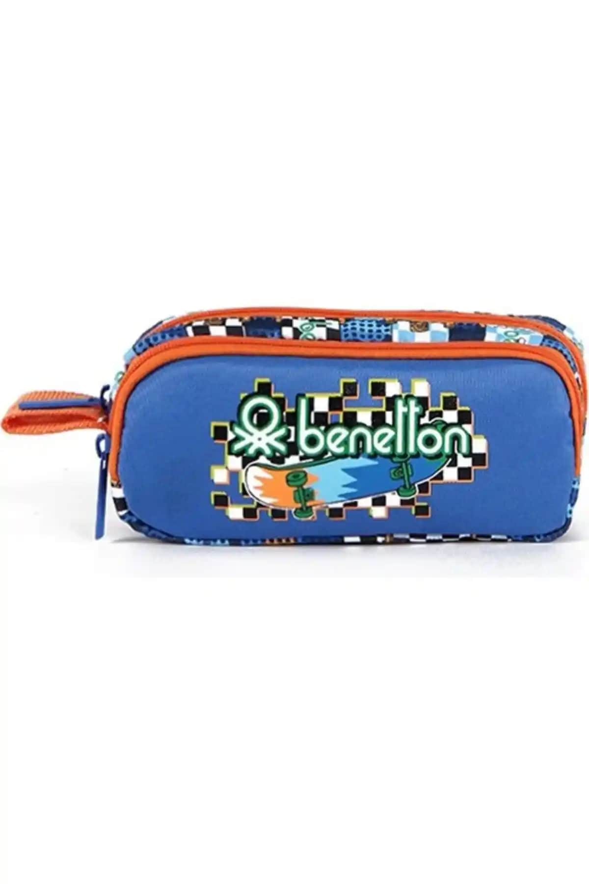 United Colors of Benetton Çift Bölmeli Kalem Çantası 03696: Dayanıklı ve Şık Tasarım