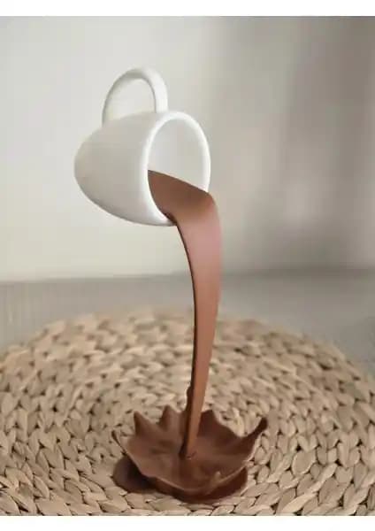 Next 3D Dekoratif Dökülen Kahve Figürü için İnceleme ve Kullanım Rehberi ve Kurulum