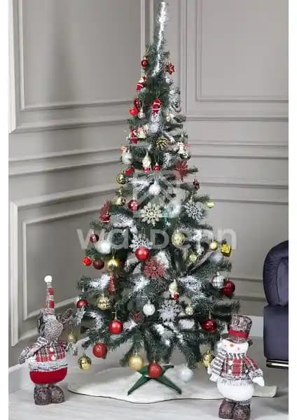 Waldern Luxury Series Yılbaşı Çam Ağacı 150 cm, 260 Dal, Doğal Görünüm ve Kolay Montaj