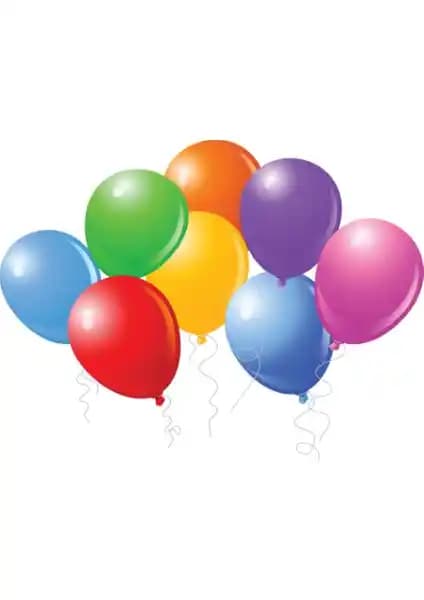 Wildlebend Renkli Balon – 100 Adet: Doğum Günü ve Kutlama Dekorasyonu İçin Çok Yönlü Set